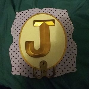 Letter J key holder